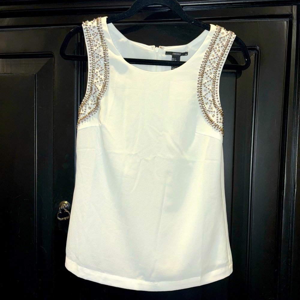 Forever 21 embellished shirt